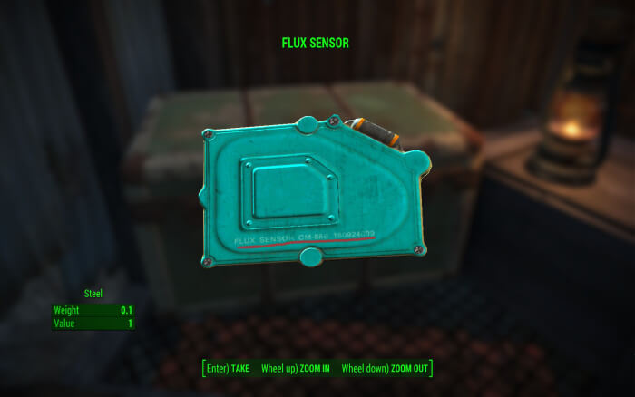 Flux Sensor Fallout 4 Alien